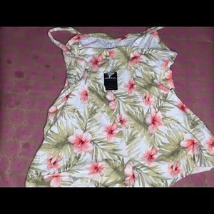 A flower romper